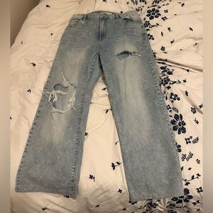 Garage jeans worn once